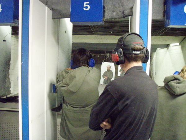 At the Gun Range