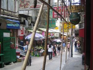 Hong Kong street corner