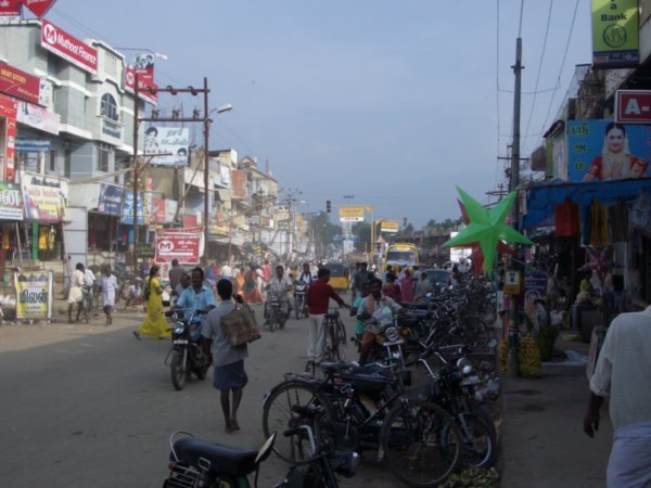 Typical Indian street