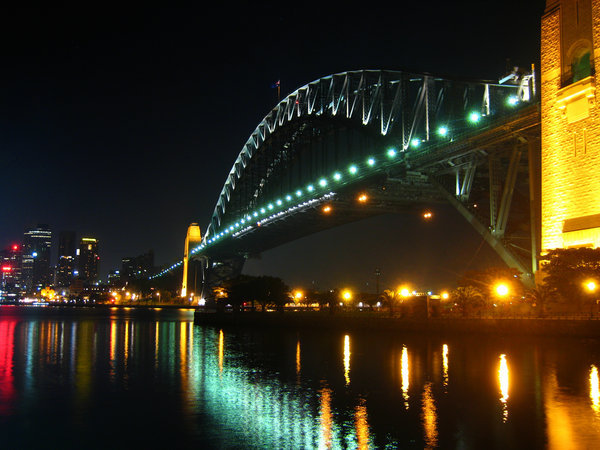 Harbour Bridge de noche