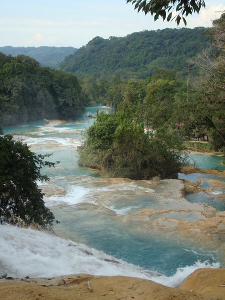 Flod i narheten av Palenque