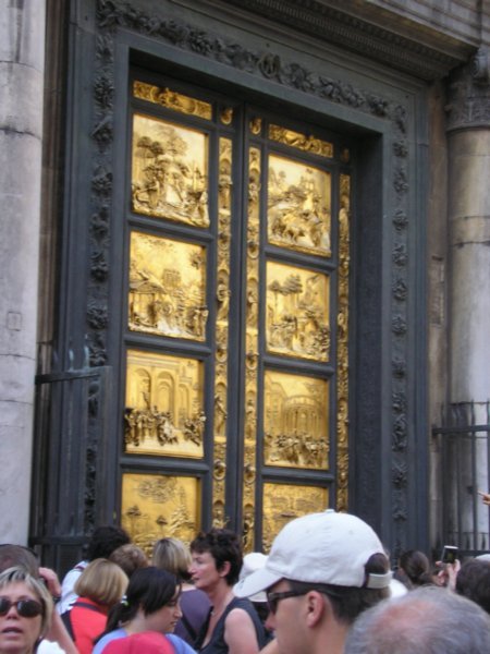 The Baptistry doors