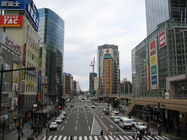 Sendai streets