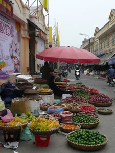 Street market in Hanoi