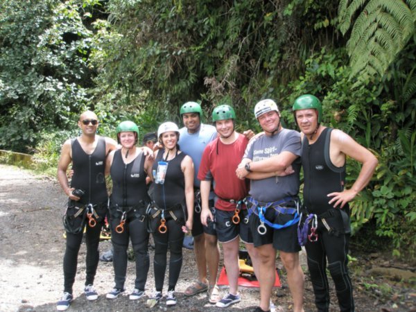 Fettish convention (or canyoning Ecuador style)