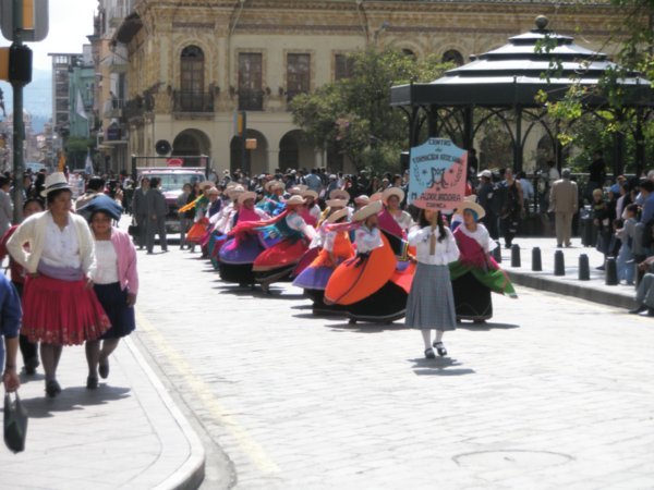 Cuenca street parade