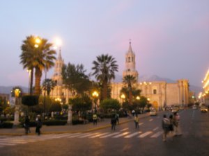 Arequipa at night