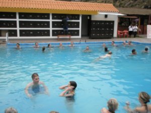 Thermal pool at Chivay