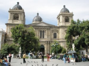 La Paz - cathedral