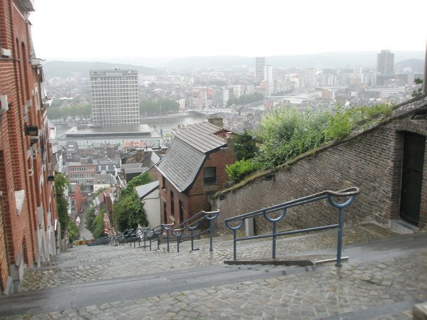 The stairs in Liege