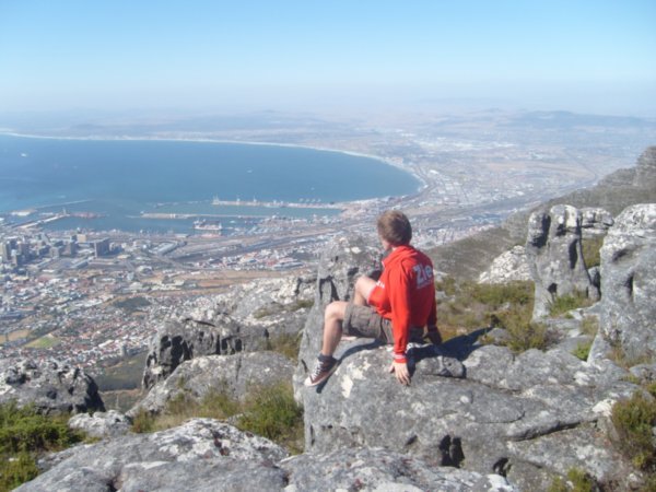 op de tafelberg