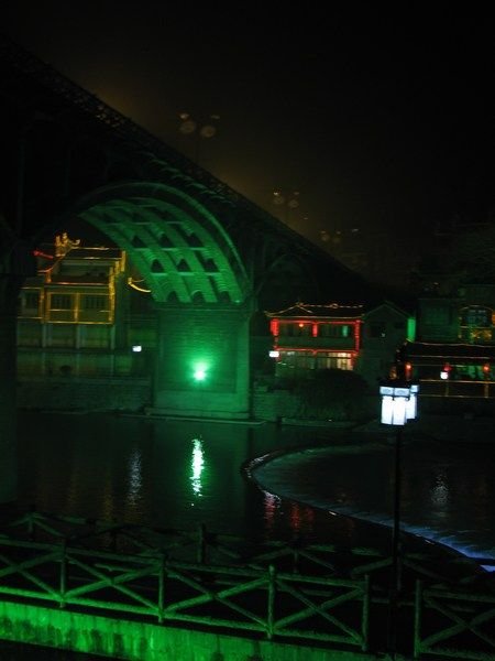 The Old Bridge at night