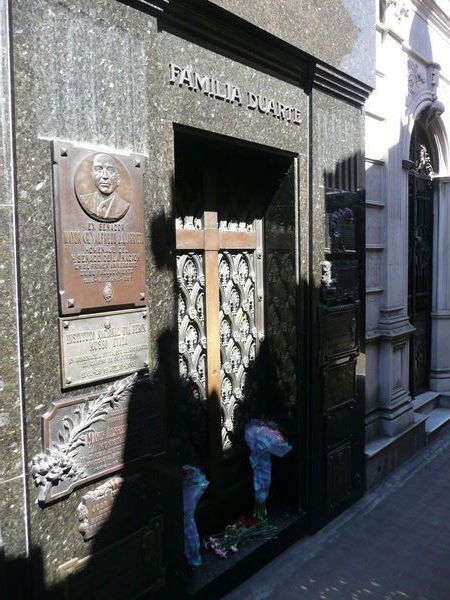 Grave off Evita Peron
