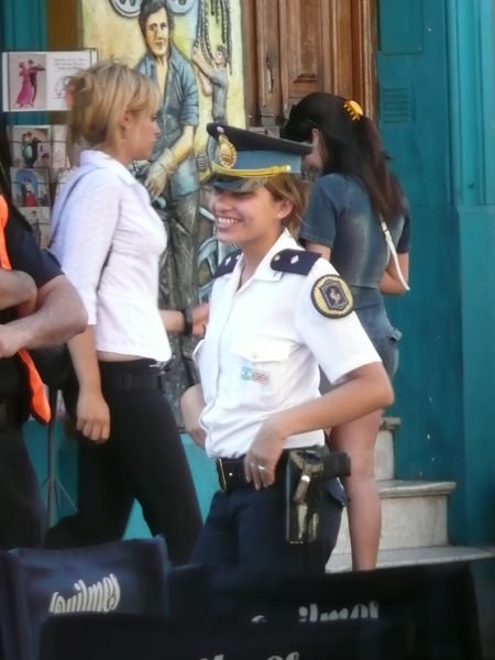 Even the police is good looking