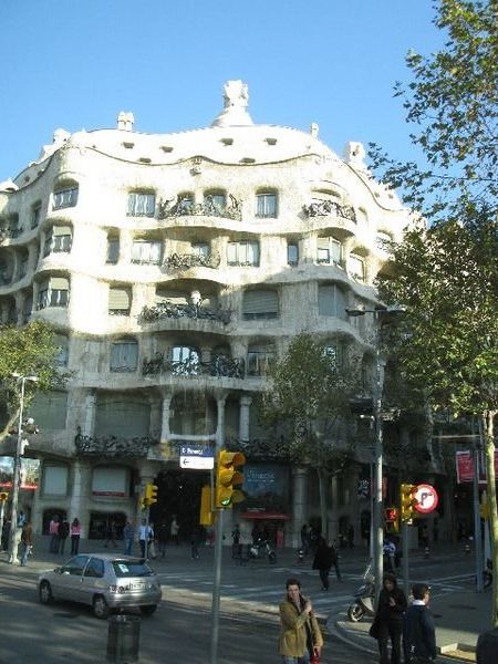 Gaudi Designed Apt Building in Barcelona