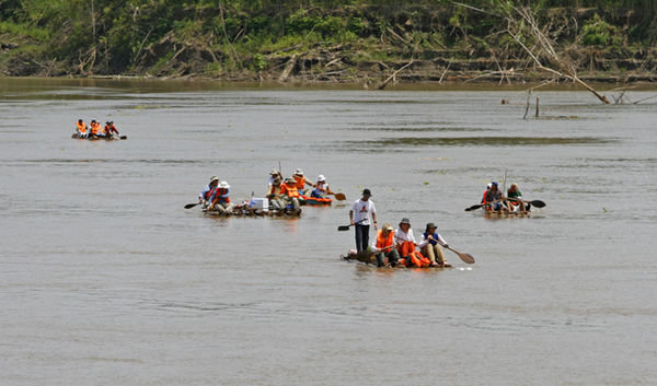Great River Amazon Raft Race