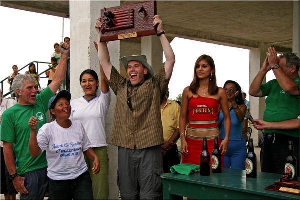 Winners of the Great Amazon River Raft Race 2006