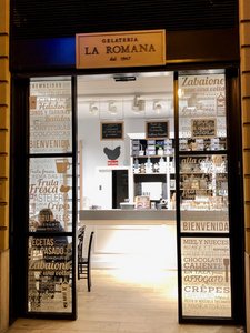 La Romano for gelato!