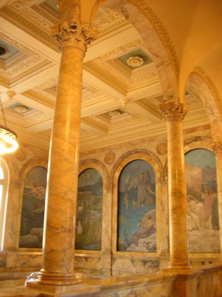 Inside the public library