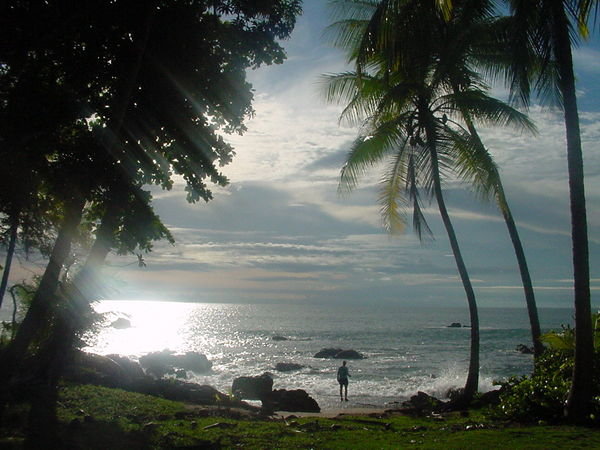 Beach near Corcovado Rainforest, Costa Rica