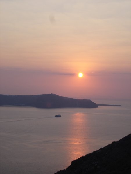 View from Thira, Santorini
