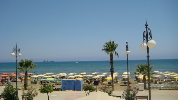 View from my room in Larnaca