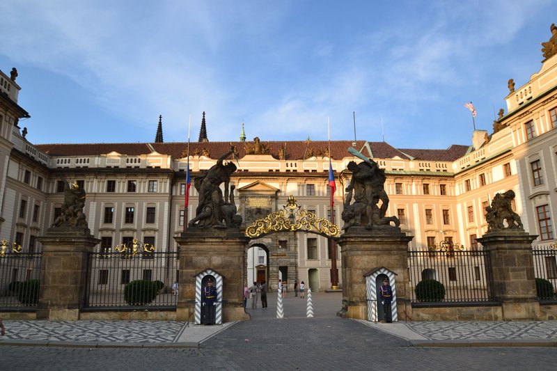 Prague Castle entrance