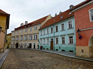 Scene near the Prague Castle
