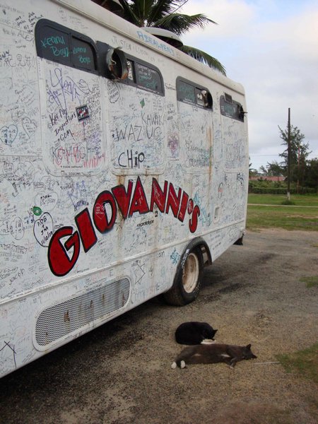 Giovanni's shrimp truck on North Shore