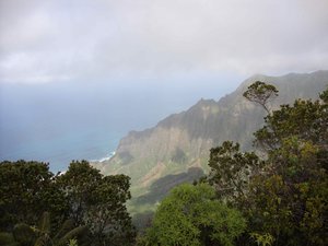Views of the NaPali coast from Koke'e State Park