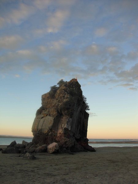 Shag rock on the outskirts of Sumner