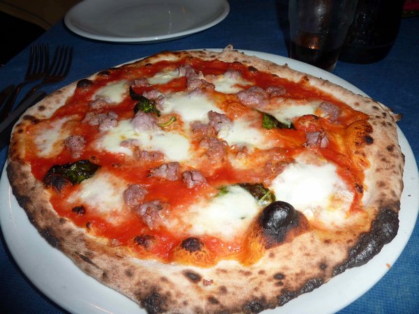 Pizza in Salerno