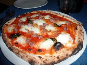 Pizza in Salerno