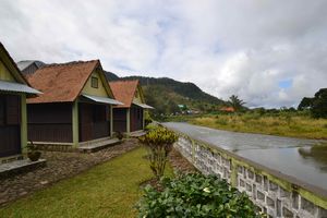 View of the bungalows in Ranomafana