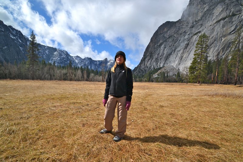 Liz in Yosemite