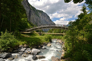 Bridge near Stechelberg