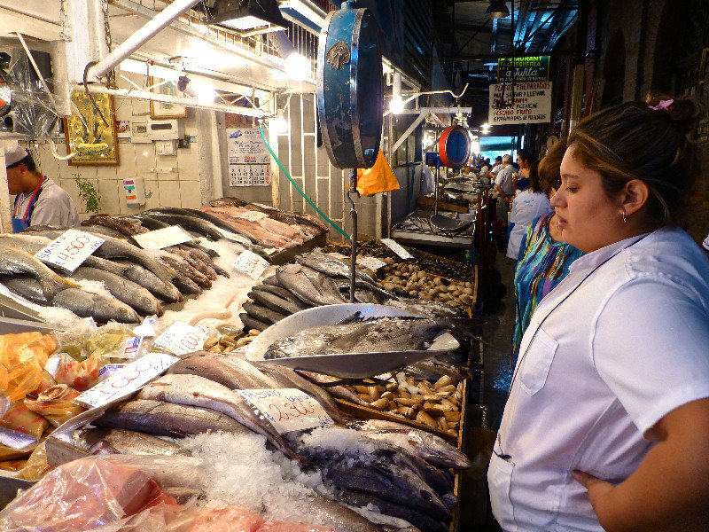 Mercado Central fish market