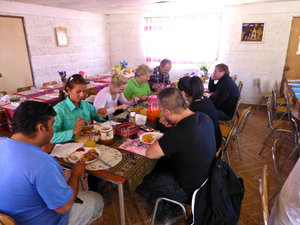Lunch on the Altiplano Trip