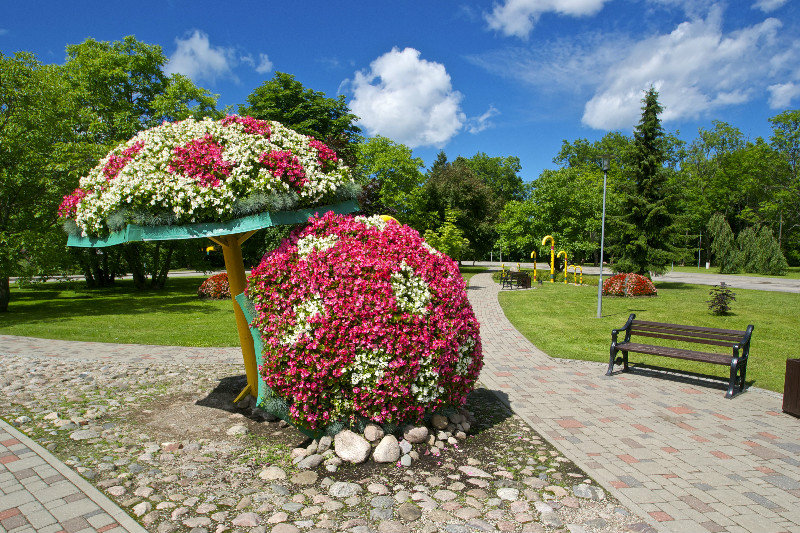 The Walking Cane park, Sigulda, Latvia
