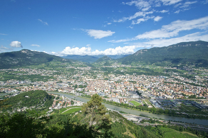 Above Trento