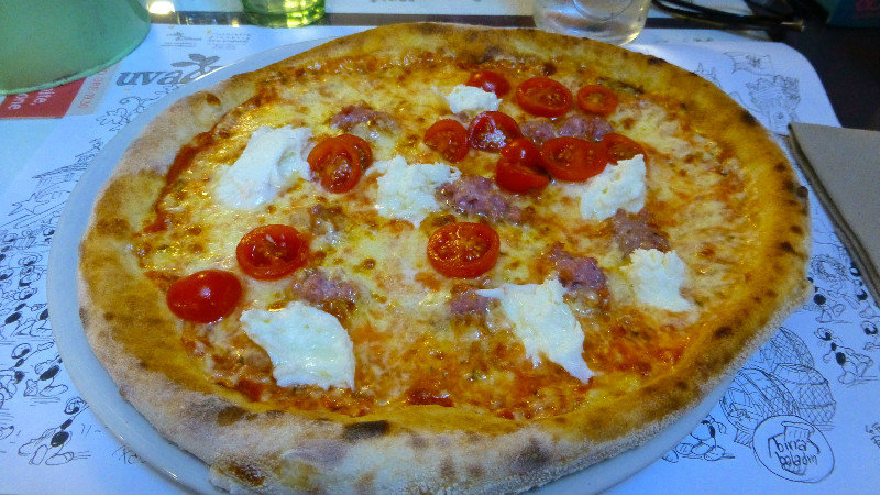 Good pizza in Trento!