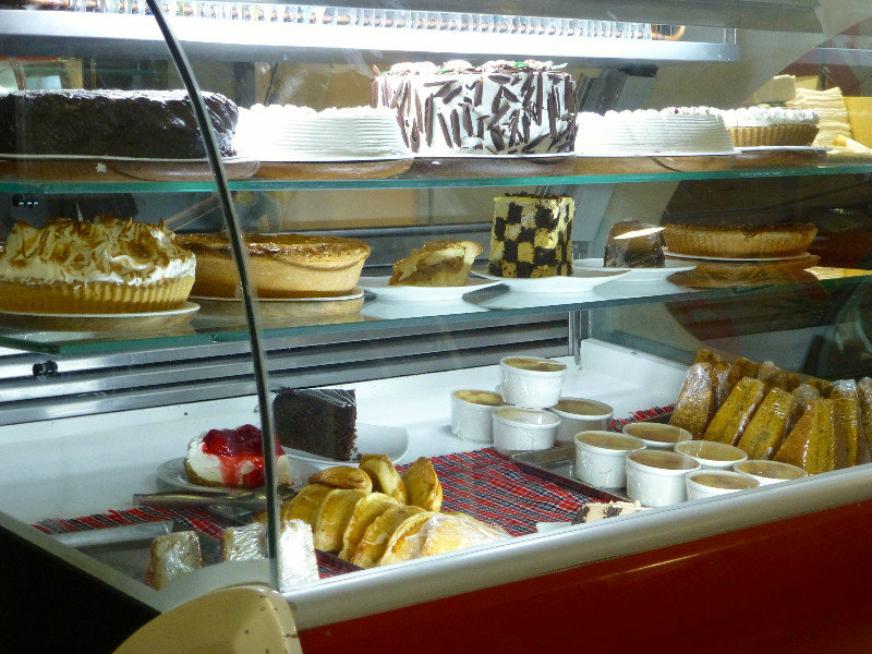 Desserts in Rossonero's in Huaraz