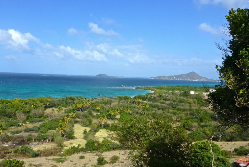 North side view on Carriacou