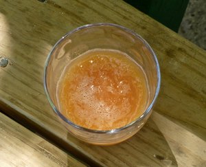 Rum punch, the drink of choice in Grenada