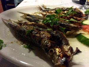 Sardines in Loutro