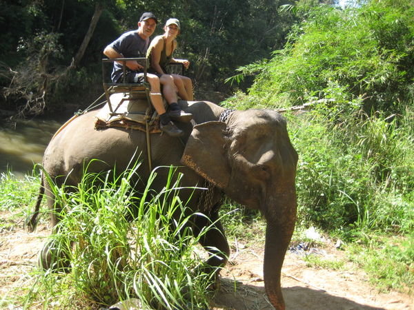 Rob and I on Elephant