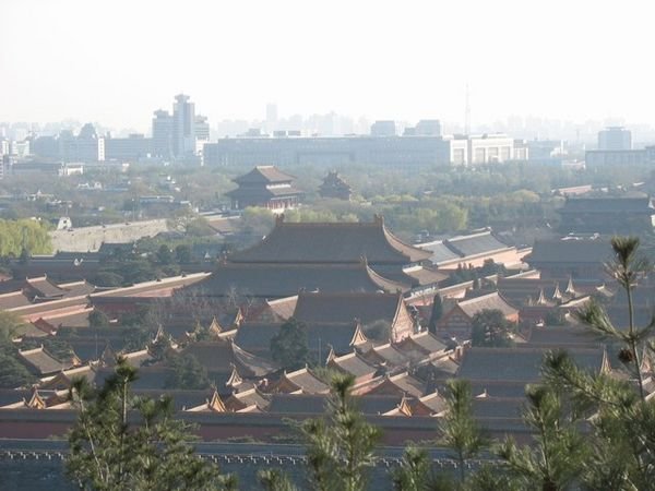 View of Forbidden City from Jingshan Park2