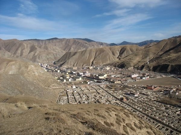 Xiahe from the outer kora