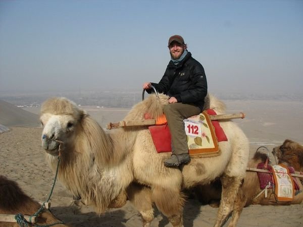 Matt on a camel - not as catchy as Matt on a yak, but still good.