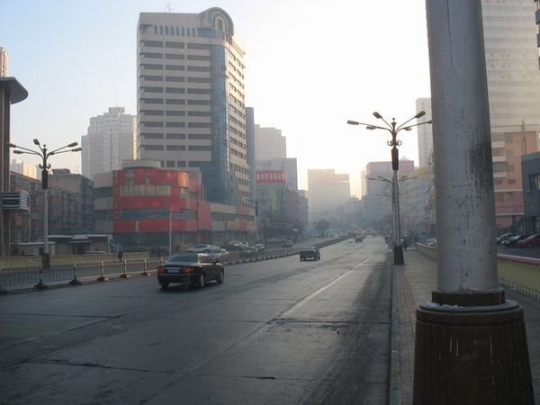 Main road Urumqi